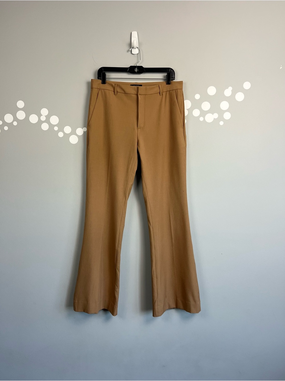 NWT Banana Republic Sculpted Stretch Bootcut Pants Tan Brown Size 8